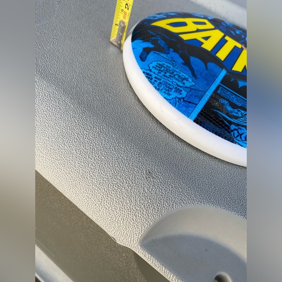 DC Comics Batman Frisbee Comic Strips Logo Blue White 10" Throne Disk - Picture 5 of 6